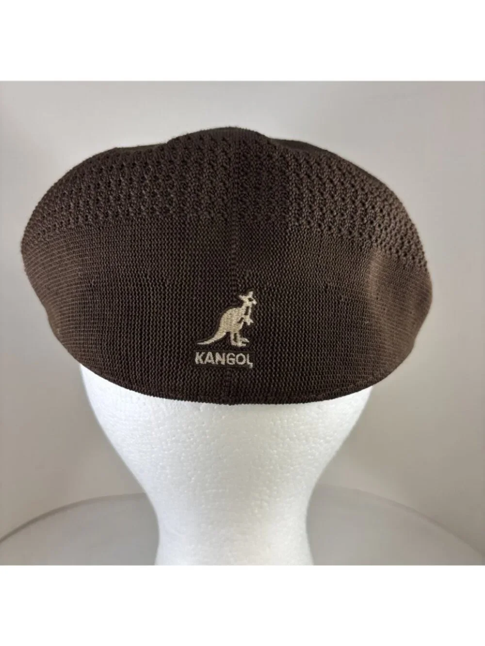 KANGOL Tropic Ventair Cap Hat Brown Adult Small